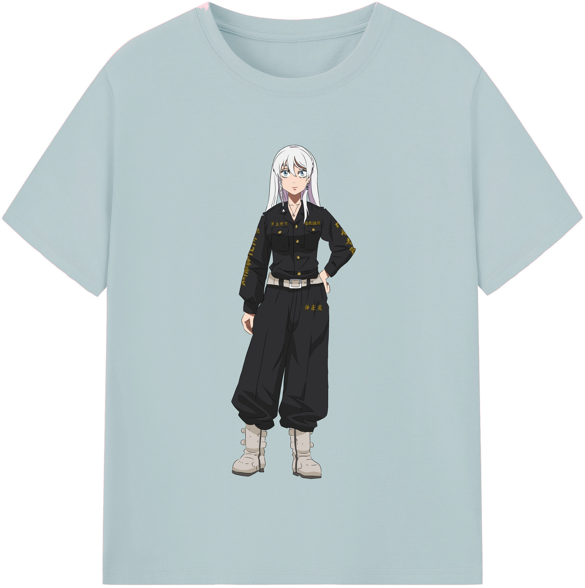 （画像用） 東京リベンジャーズ Tokyo Revengers 綿100％半袖Tシャツ（フロントプリント）